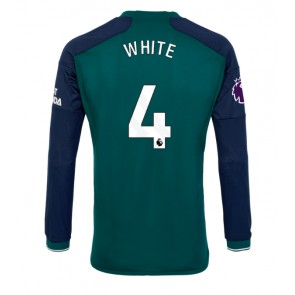 Arsenal Benjamin White #4 Koszulka Trzecich 2023-24 Długi Rękaw